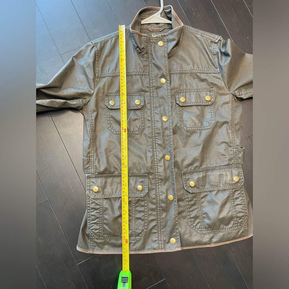 J Crew Utility Jacket Twill Multiple Pockets Snap… - image 7
